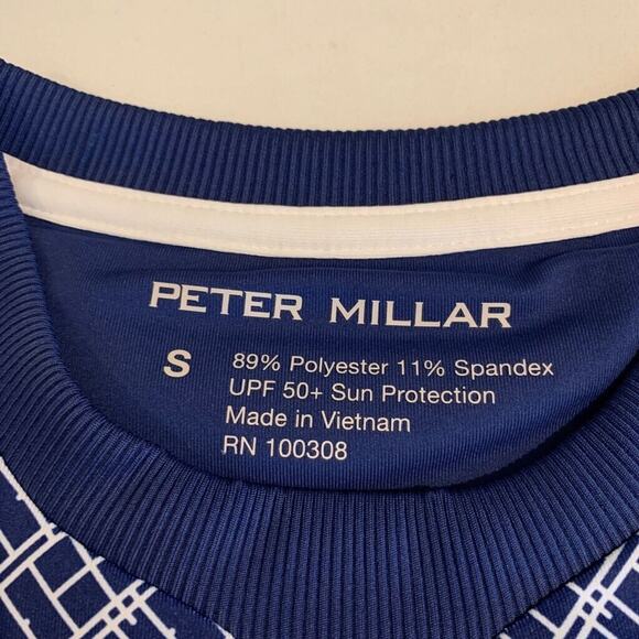Peter Millar Sweatshirt Womens S Storm White Perth Performance UPF 50 US Open - Picture 7 of 11